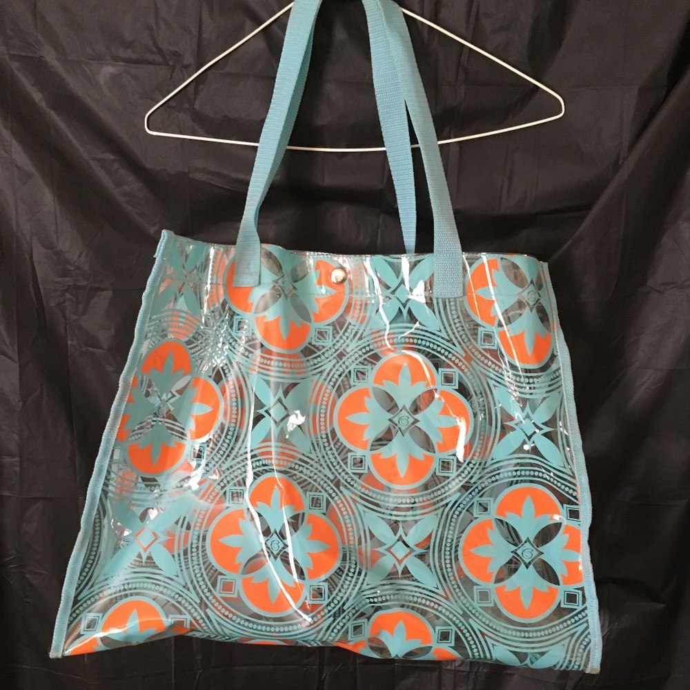 NIB BeautiControl See Thru Beach Tote - Picture 4 of 9